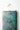 Teal Green Hand Painted over Digital Printed Chinon Chiffon Fabric