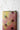 Pink Yellow Hand Painted over Digital Printed Chinon Chiffon Fabric
