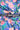 Multicolored Abstract Floral Printed Natural Muslin Silk Fabric