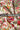 Contemporary Multicolor Chintz Core Pattern Printed Natural Muslin Silk Fabric