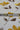 Mustard Floral Pattern Printed Natural Muslin Silk Fabric