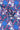Blue Pink Abstract Printed Natural Crepe Silk Fabric