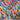 Pure Modal Satin Multicolour Abstract Floral Pattern Printed Fabric