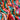 Pure Modal Satin Multicolor Abstract Pattern Printed Fabric