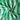 Natural Muslin Silk Green White Stipe Pattern Printed Fabric