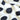 Pure Satin Silk Black Polka Dot Pattern Printed Fabric