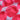 Pure Crepe Silk Pink Polka Dot Pattern Printed Fabric
