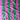 Purple Green Stripe Pattern Printed Natural Muslin Silk Fabric