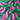 2 Piece Set (2.5mtr+2.5mtr) Pure Muslin Silk Printed Fabric