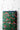 Pine Green Floral Printed Muslin Fabric