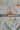 Multicolor Shaded Floral Pattern Printed Natural Muslin Silk Fabric