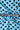 Blue-Black Polka Dot Pattern Printed Natural Muslin Silk Fabric