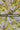 Yellow and White Floral Pattern Printed Natural Muslin Silk Fabric