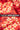 Barah Masi Cluster Pattern With Orange Background Natural Muslin Silk Fabric
