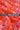 Blazing Orange All Over Geometric Print Natural Muslin Silk Fabric