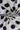 Black Polka Dot Pattern Printed Natural Muslin Silk Fabric