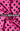 Pink-Black Polka Dot Pattern Printed Natural Muslin Silk Fabric