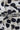 Black Polka Dot Pattern Printed Natural Muslin Silk Fabric
