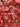 Red Floral Tangle Pattern Printed Pure Cotton Fabric