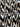 Black and White Zigzag Pattern Printed Pure Cotton Fabric