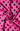 Pink-Black Polka Dot Pattern Printed Natural Muslin Silk Fabric