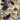 Black and White Floral Pattern Printed Pure Cotton Fabric