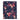 Navy Blue Net Fabric with Multicolor Embroidery & Sequence Work