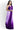 Purple Ombre Organza Satin Silk Saree With Pearl Detailing